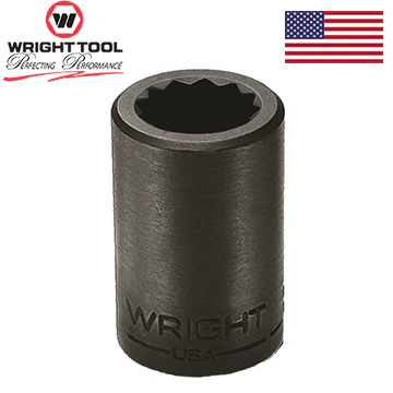 1-1/8" - 1/2" Dr. 12 Pt. Std. Impact Socket (4886WR) - Image 2