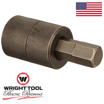 1/2" Wright Tool 1/2" Dr. Impact Hex Bit Socket #42B16 (42B16WR) - Image 2