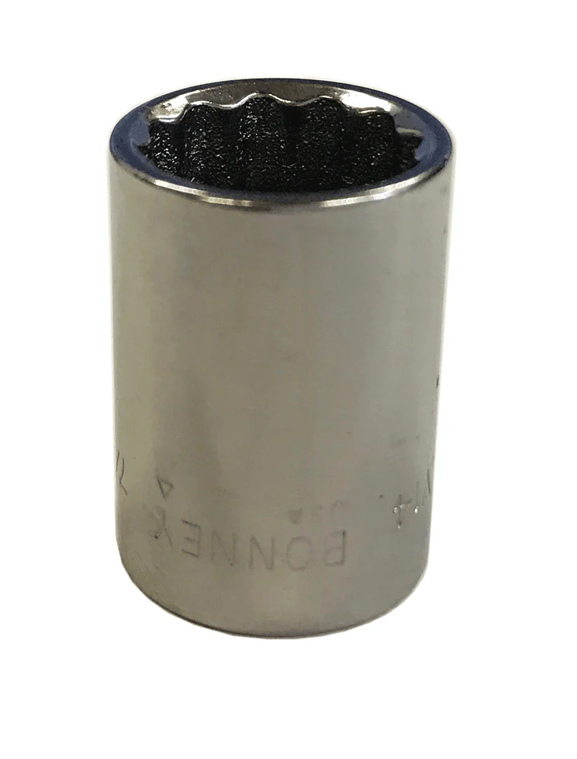 1/2" - 12 Point Bonney Socket 3/8 drive  (T16)