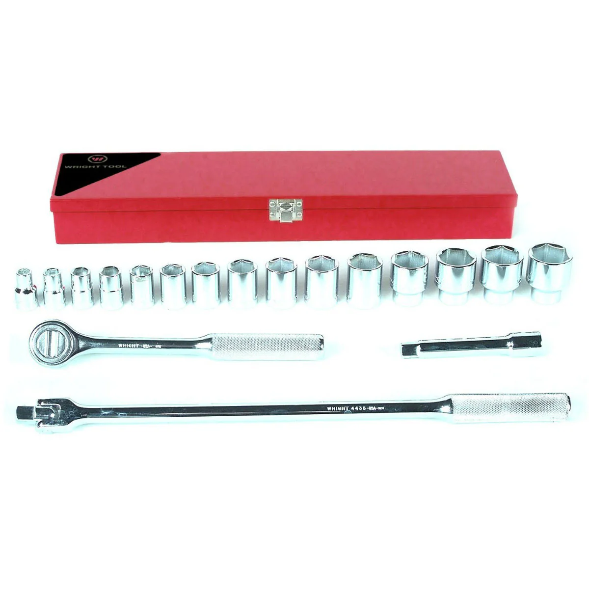 Wright Tool #423 18-Piece 6-Point Standard Socket Set (423WR)