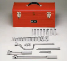 Wright Tool 427 12 Point Standard and Deep Socket Set, 27-Piece (427WR) - Image 3