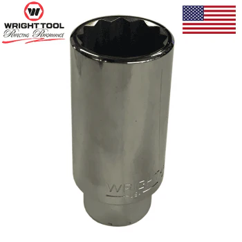 1/2" Dr. Wright 1-3/16" - 12 Point Deep Socket #4638 (4638WR) - Image 3