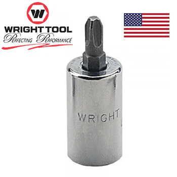Wright Tool 3265 3/8" Drive Phillips Screwdriver Bit and Socket, #1 (3265WR) - Image 2