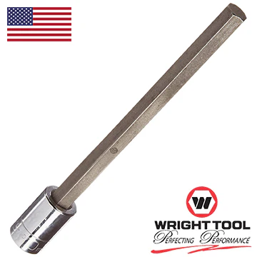 1/4" - 3/8" Dr. Hex Bit Socket - Long Length (32L08WR) - Image 3