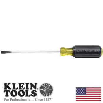 1/4" Cabinet-Tip Screwdriver 6" Heavy-Duty Round-Shank (605-6) - Image 2