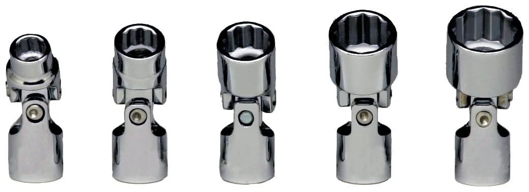 Wright Tool 207 1/4" Drive 12 Point Standard Flex Socket Set 1/4" - 1/2" (5-Piece) (207WR)