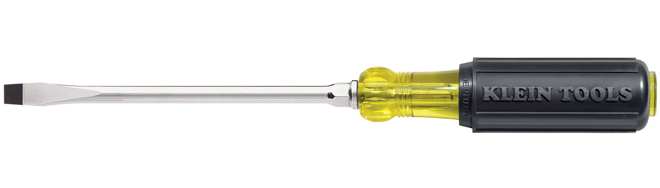 1/4" Keystone-Tip Screwdriver 4" Heavy-Duty Round-Shank (602-4)
