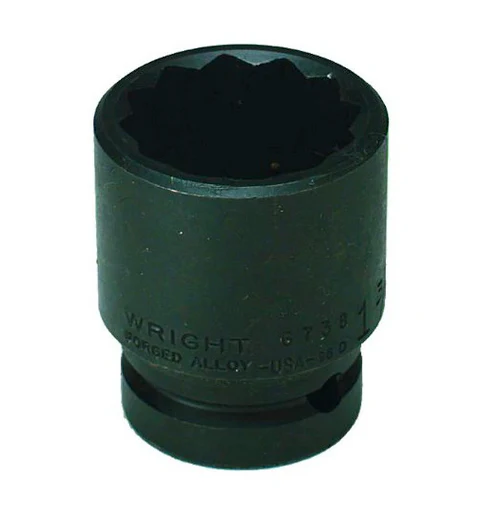 1-5/16" - 3/4" Dr. 12 Pt. Standard Impact Socket (67H42WR)