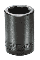 1/2" Wright 1" - 6 Point Standard Impact Socket (4832) - Image 2