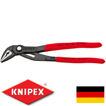 10" KNIPEX Cobra ES Water Pump Pliers Extra-Slim (8751250) - Image 2