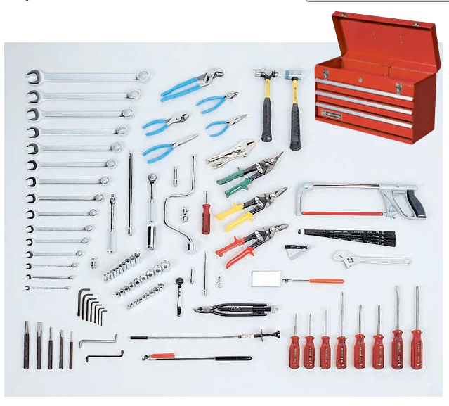 106 Piece Aircraft Mechanics Starter Set (Tools Only) (186WR)