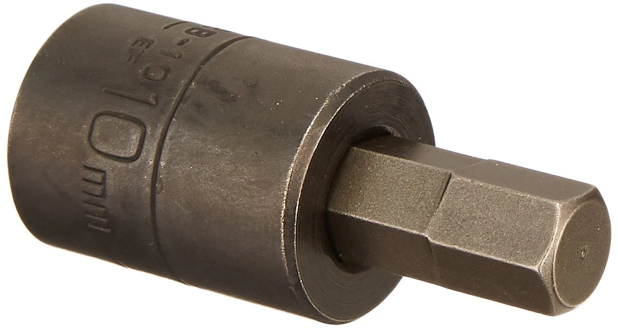 10mm 3/8" Dr. Metric Impact Hex Bit Socket #32B-10MM (32B-10MMWR)