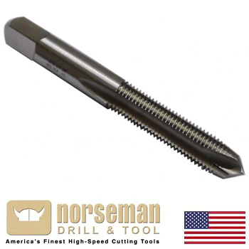 Norseman 10MM x 1.5 - D6 HSS Plug Tap - 3 Flutes (60152) - Image 2
