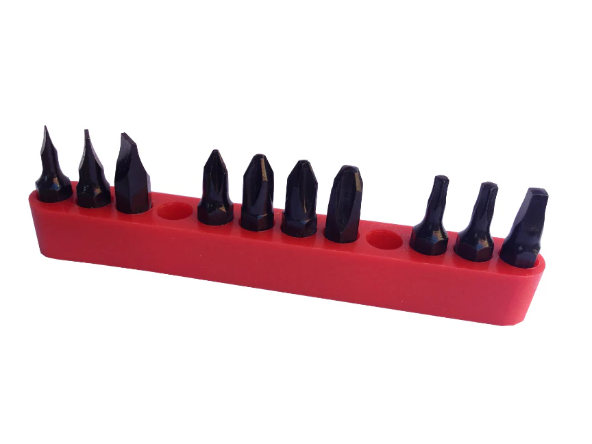 10pc Screwriver Bit Set 1/4" Shank (4749F)