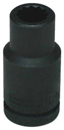 11/16" - 3/4" Dr. 12 Pt. Deep Impact Socket (6972WR)