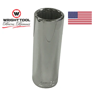 11mm 3/8" Dr. 12 Pt. Deep Metric Socket (36-11MMWR) - Image 2