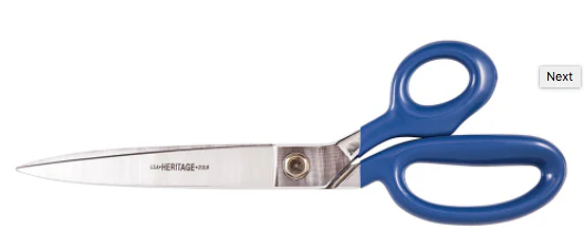 12'' Bent Trimmer w/Large Ring & Blue Coating (212LR) - Image 3