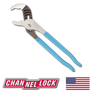 Channellock 12" Multi-Purpose Pump Curved Jaw Pliers #442 (442) - Image 2