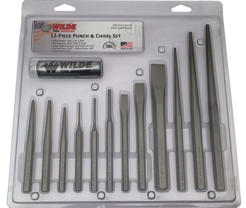 Wilde 12pc Punch & Chisel Set (K12.NP/CC)