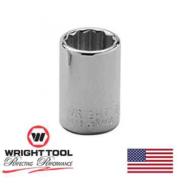 12mm 3/8" Dr. 12 Pt. Std. Metric Socket (31-12MMWR) - Image 3
