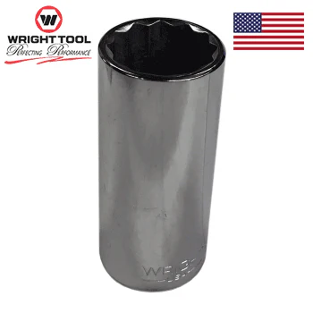 1/2" Dr. Wright 13/16" - 12 Point Deep Socket #4626 (4626WR) - Image 3