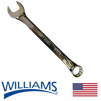 13/16 Williams Full Polish Super-WMS Combination Wrench (1226) - Image 2