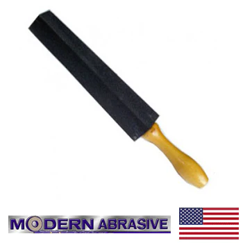 14" tapered file stone w/ handle (U-57) - Image 2