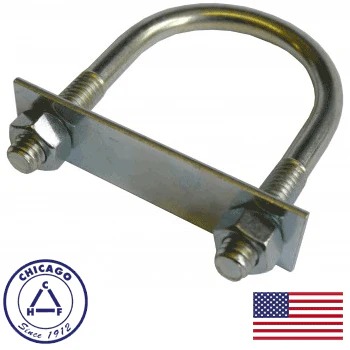 Chicago Hardware #15 Round Bend U-Bolt (50265-8) - Image 2
