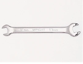 16mm x 17mm Full Polish Metric Open End Wrench (13-1617MMWR)