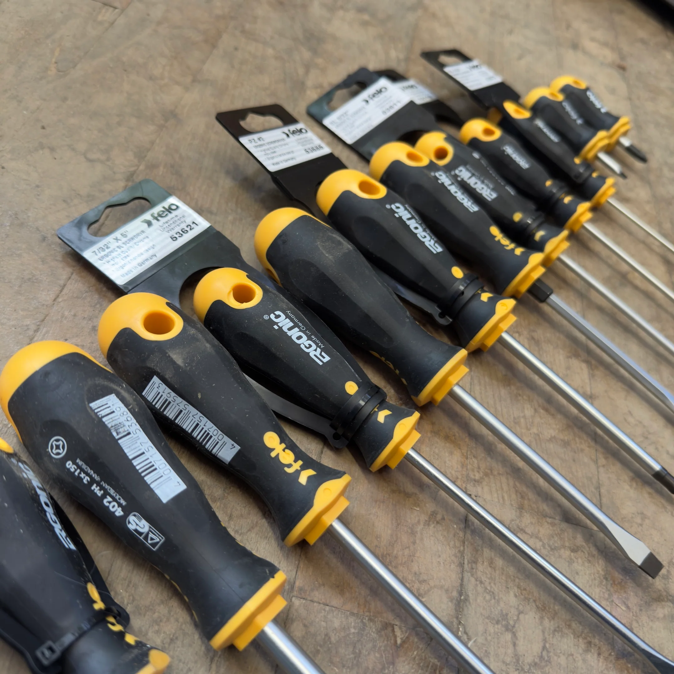 17 pc Felo Ergonic Screwdriver Set - Image 2