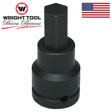 19mm 3/4" Dr. Metric Impact Hex Type Socket W/ Bit (62-19MMWR) - Image 2