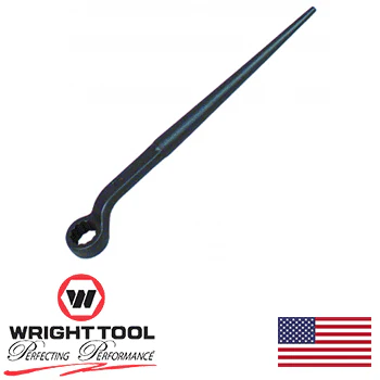 Wright 2-3/8" Spud Handle Box Wrench 12 Pt. #1796 (1796WR) - Image 2