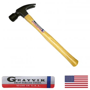 Vaughan 2nd / Grayvik 20 oz USA Milled-Face Long Rip Hammer (90052) - Image 6