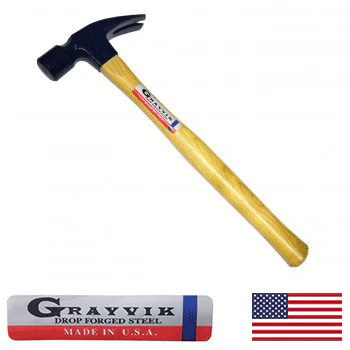 Vaughan 2nd / Grayvik 20 oz USA Rip Hammer (90072) - Image 2