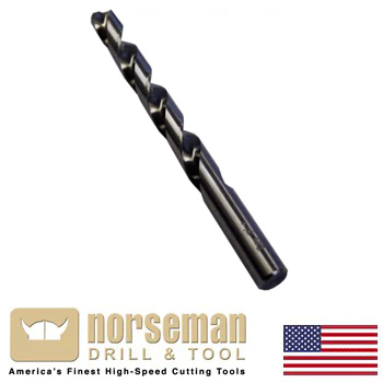 21/64" Jobber Length Norseman High Speed Drill Bit (2164HS) (02950) - Image 2