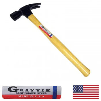 Vaughan 2nd / Grayvik 24 oz Mill Face Rip Hammer (90079) - Image 2