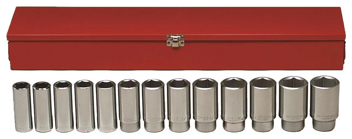 3/4" Drive 13 Piece 6 Point Deep Socket Set #625 (625WR)