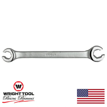 Wright 3/8" 7/16" Flare Nut Wrenches 6 Pt. #1614 (1614WR) - Image 2