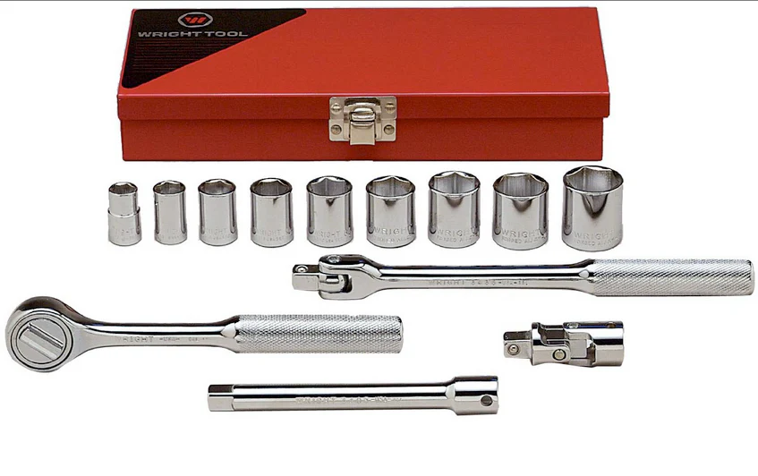 3/8" Drive 13 Piece 12 Point Standard Socket Set (330WR)