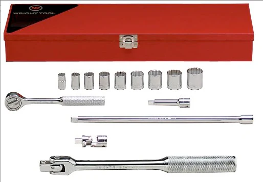 3/8" Drive 14 Piece 12 Point Standard Socket Set (334WR)