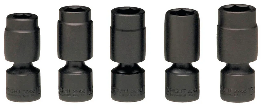 3/8" Drive 5 Piece Metric Universal Power Socket Set 10mm - 15mm (351WR)