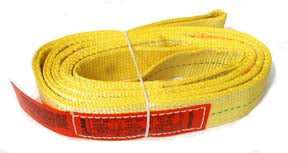 Lift-All 4" x 20' Sling Single Ply Polyester Web Eye & Eye (EE1804DFX20)