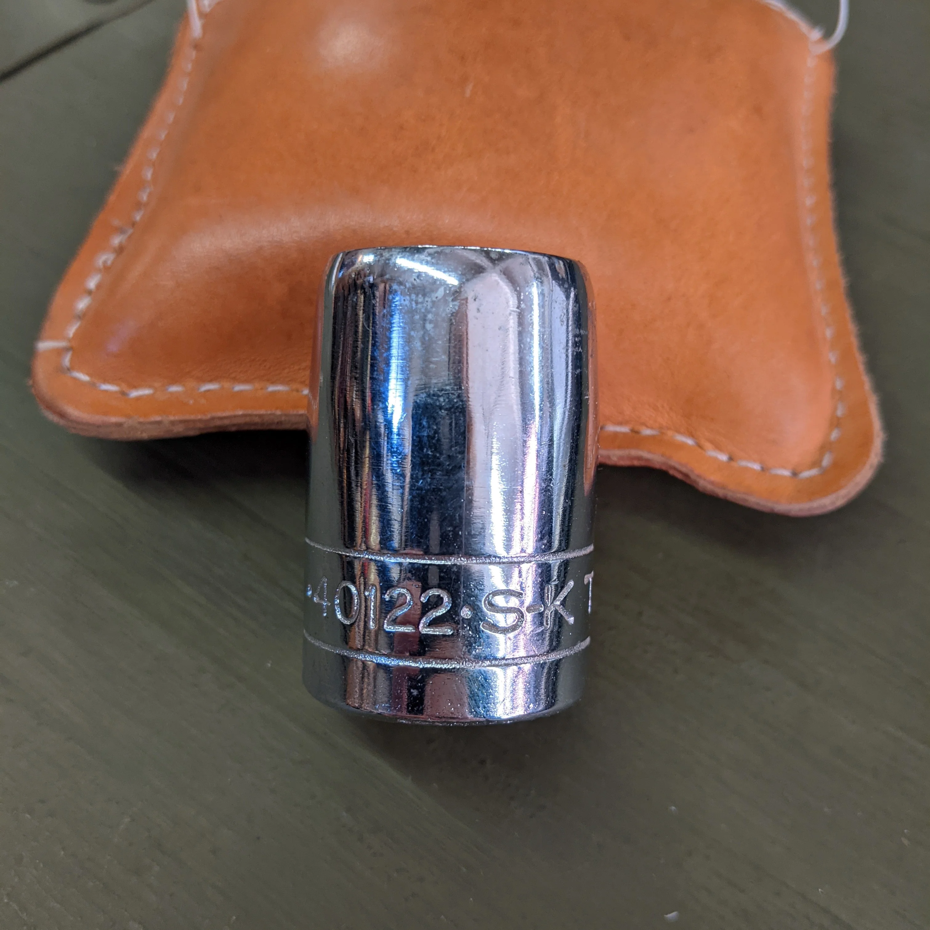 SK NOS 11/16" 1/2" Dr 12pt Socket (40122) - Image 4