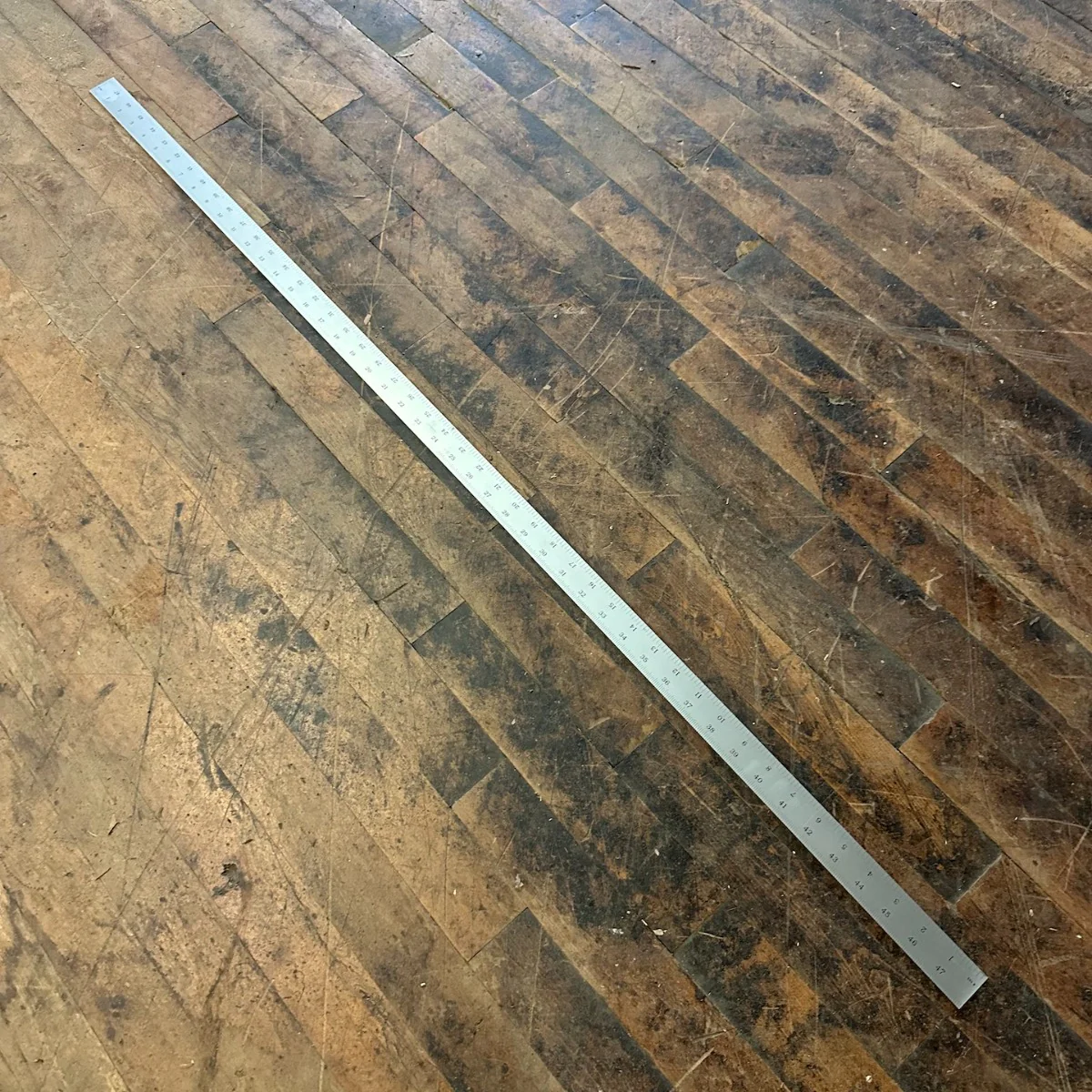 PEC 48" 4R Rigid Tempered Rule (32nds/64ths & 8ths/16ths) w/ Blemish (780086) - Image 2