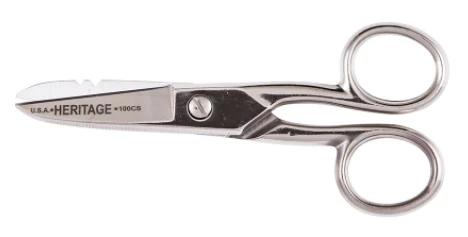 Klein Cutlery Heritage 5 1/4" Electrician Scissors (100CS) - Image 3