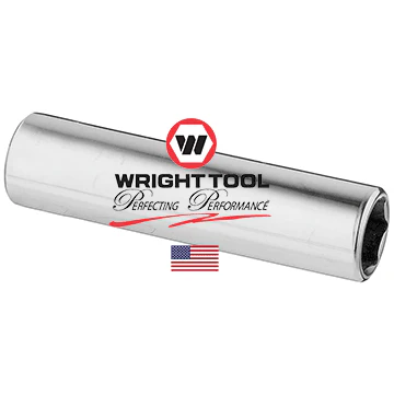 Wright 5/16" 6 Point Deep 1/4" Drive Socket #2510 (2510WR) - Image 2