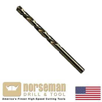 5/16" Norseman Left Hand Spiral Drill Bit (92470) - Image 2