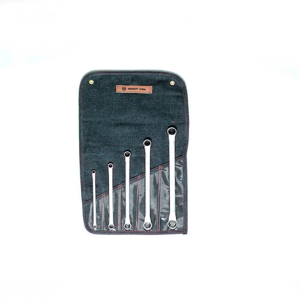 5 Piece Satin Finish Box End Wrench Set 5/16" - 7/8" (747WR)