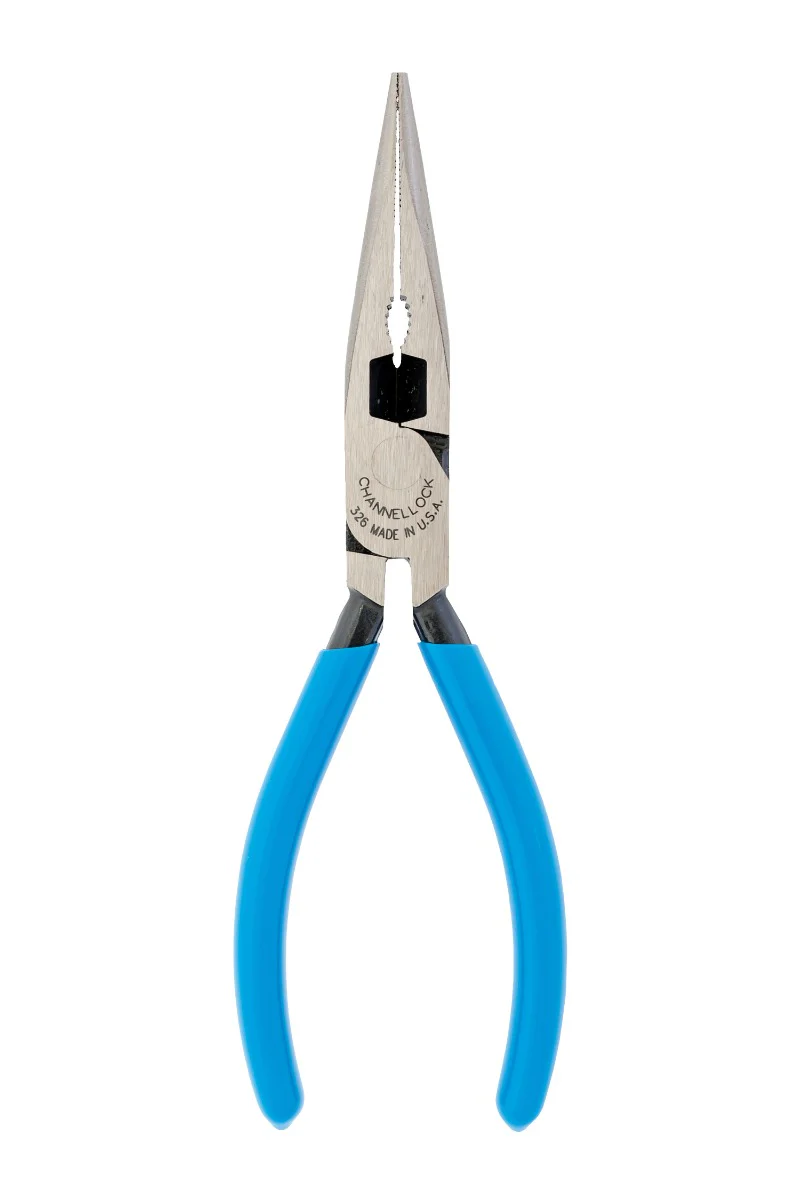 Channellock 6" Long Nose Pliers w/ Side Cutter (326)