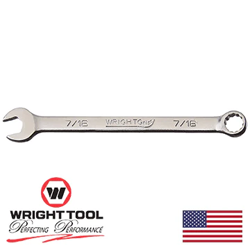 7/16" WrightGrip Combination Wrench 12 Point #1114 (1114WR) - Image 2